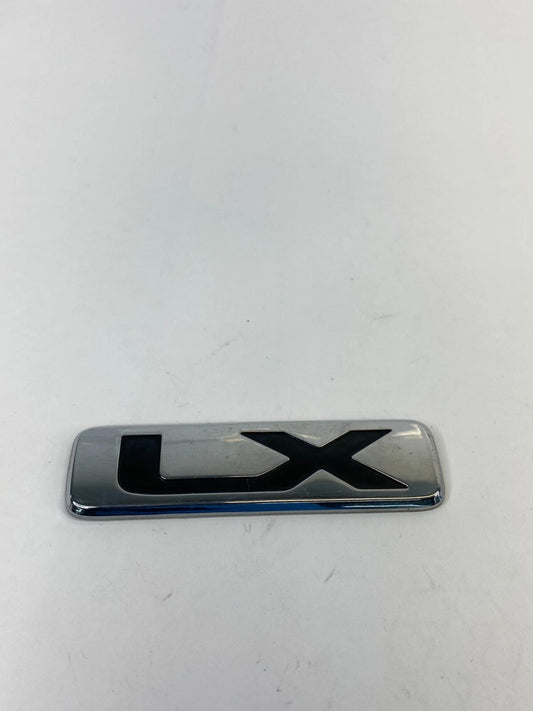 2000-2006 MAZDA MPV REAR TRUNK EMBLEM LX LOGO SYMBOL SIGN CHROME LC6251761 OEM