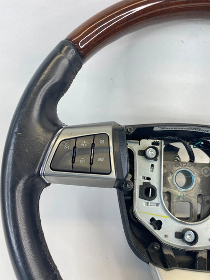 2010 CADILLAC SRX STEERING WHEEL W/ AUDIO & CRUISE CONTROL SWITCHES 20857504 OEM