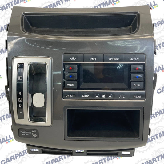 2011-2017 NISSAN QUEST HVAC HEATER TEMP SWITCH CLIMATE CONTROL W/ SHIFTER BEZEL