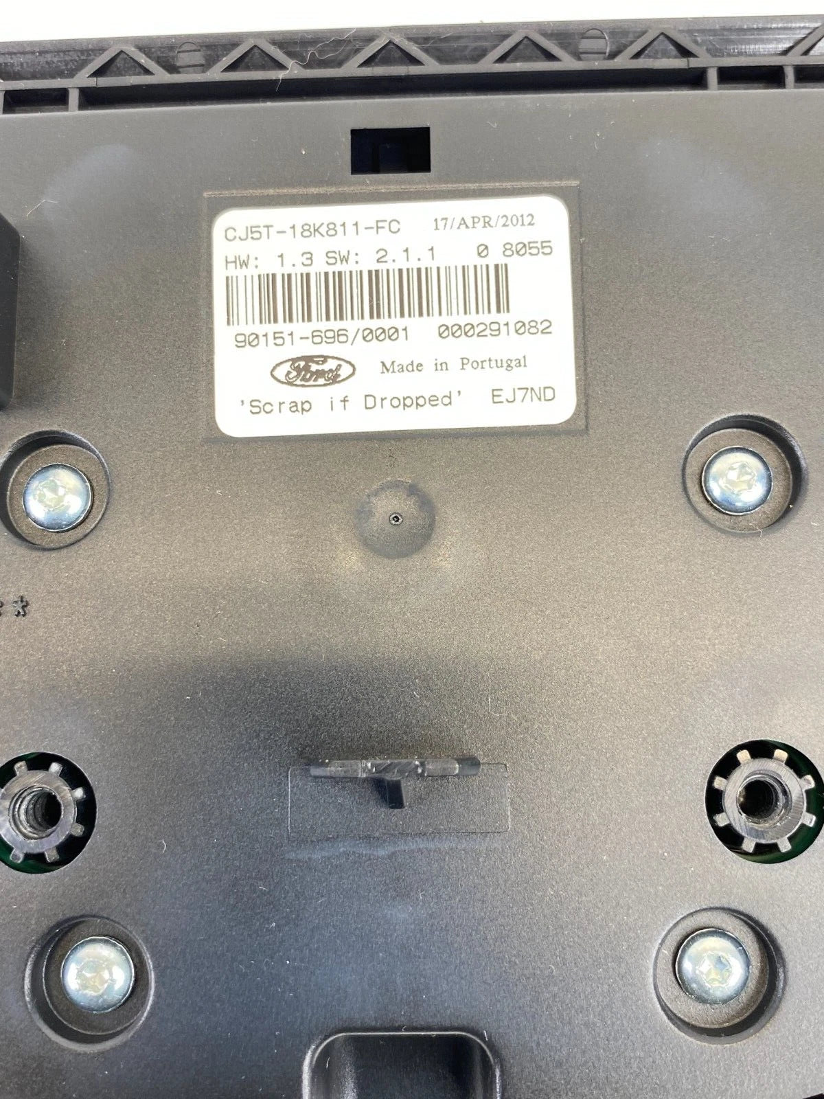 13 14 15 16 Ford Escape AM/FM Radio Control Panel Faceplate CJ5T-18K811-FC OEM