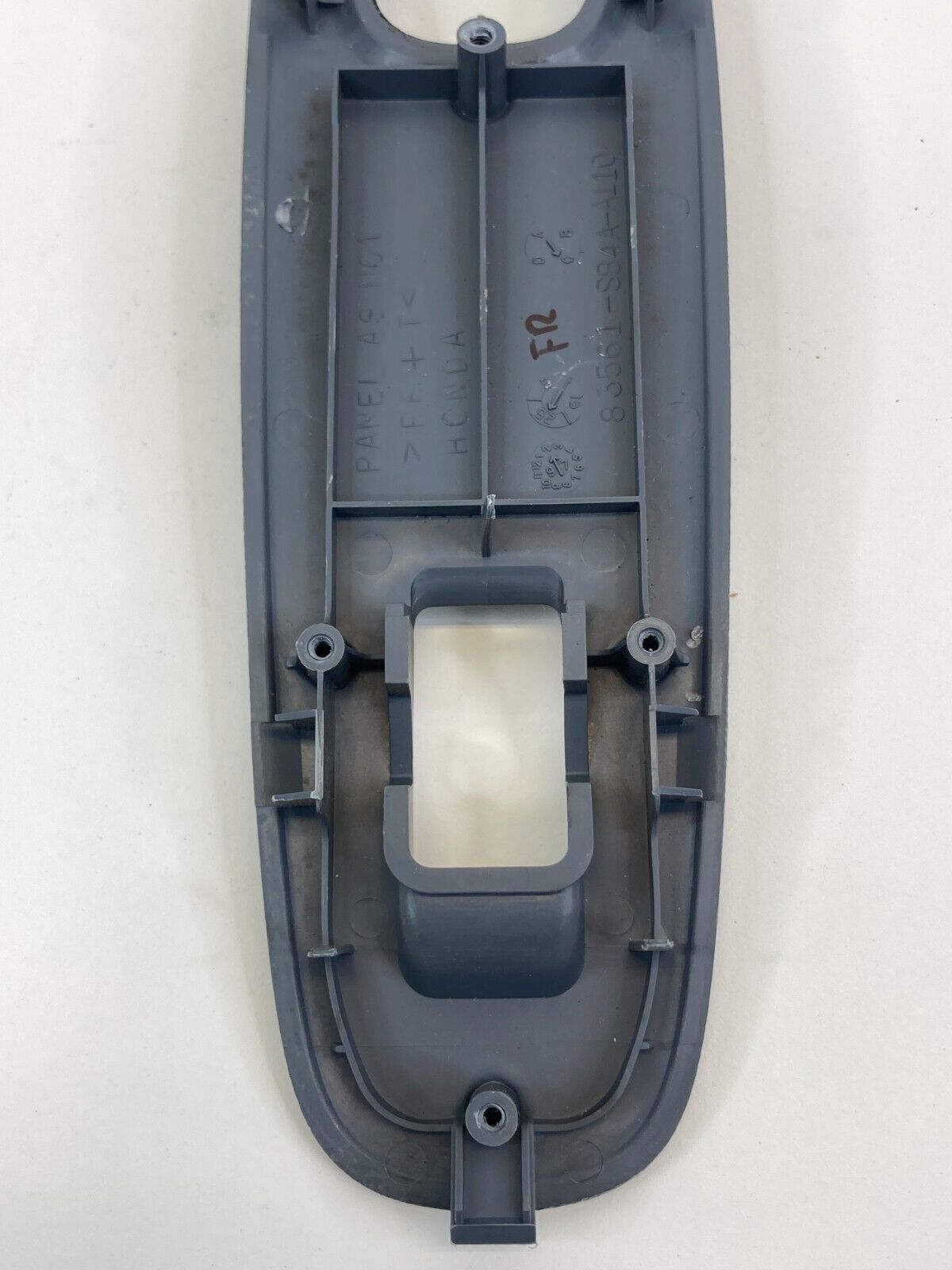 98-02 Honda Accord SEDAN Front Right Window Switch Cover Bezel 83561-S84A-A110