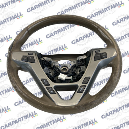 2010-2013 ACURA MDX STEERING WHEEL W/ CRUISE & AUDIO CONTROLS ASSY 6066087 OEM