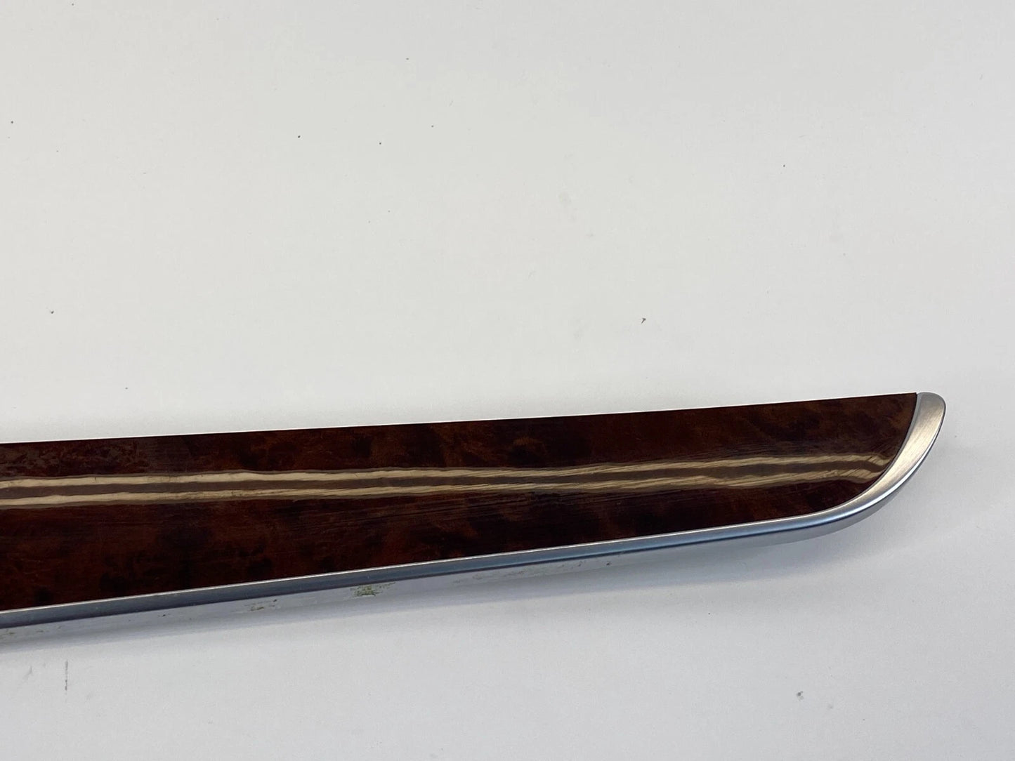 05-11 AUDI A6 QUATTRO REAR RIGHT BACK SIDE DOOR TRIM MOLDING WOOD 4F0-867-420
