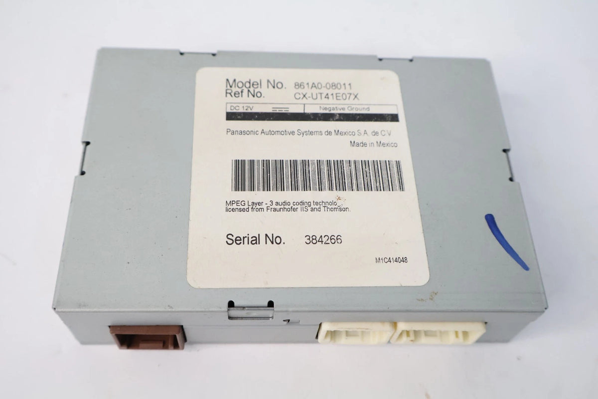 2011-2014 TOYOTA SIENNA SATELLITE RADIO RECEIVER XM CONTROL MODULE 861A0-08011