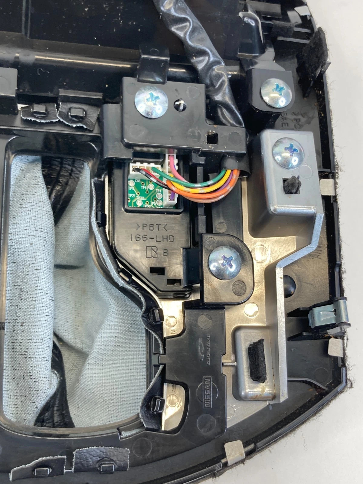 08 09 INFINITI G37 CENTER CONSOLE SHIFT SHIFTER BEZEL W/ ASHTRAY 96936-JK60A OEM