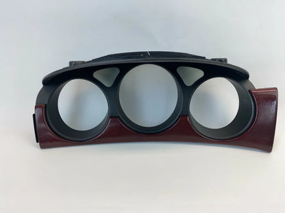 02 03 LEXUS ES300 INSTRUMENT SPEEDOMETER CLUSTER RED WOOD COVER TRIM 55404-33080