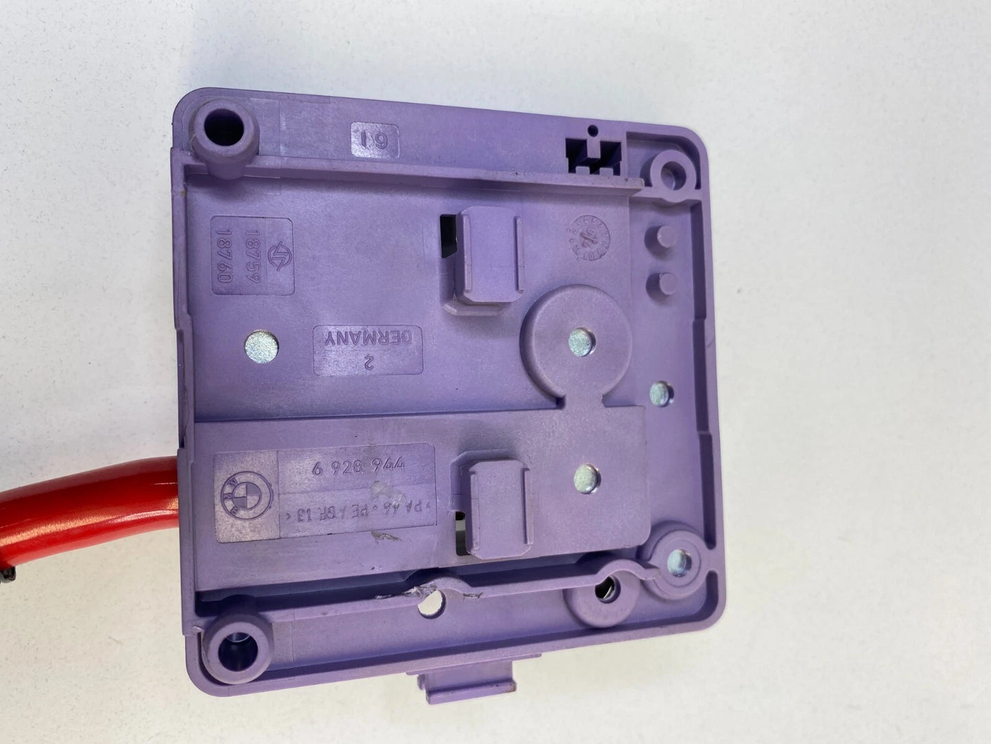 2004 2005 2006 BMW X3 2.5L A/T POSITIVE BATTERY CABLE & JUNCTION BOX 8387547 OEM