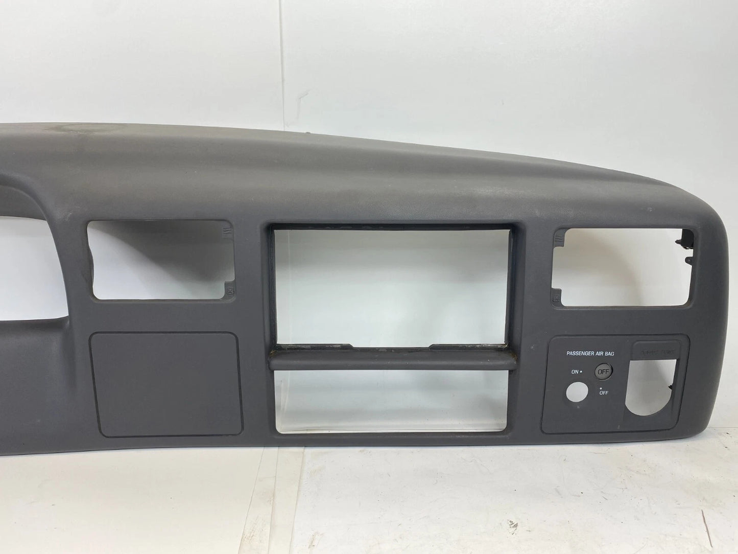 99-01 FORD F250 SD DASH CLUSTER RADIO CLIMATE CONTROL PANEL TRIM F81B25070044D70