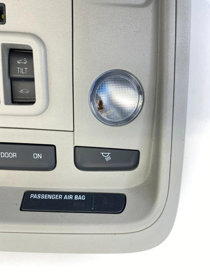 2013-2018 CADILLAC ATS OVERHEAD CONSOLE DOME MAP LIGHT SUNROOF SWITCH 22972741