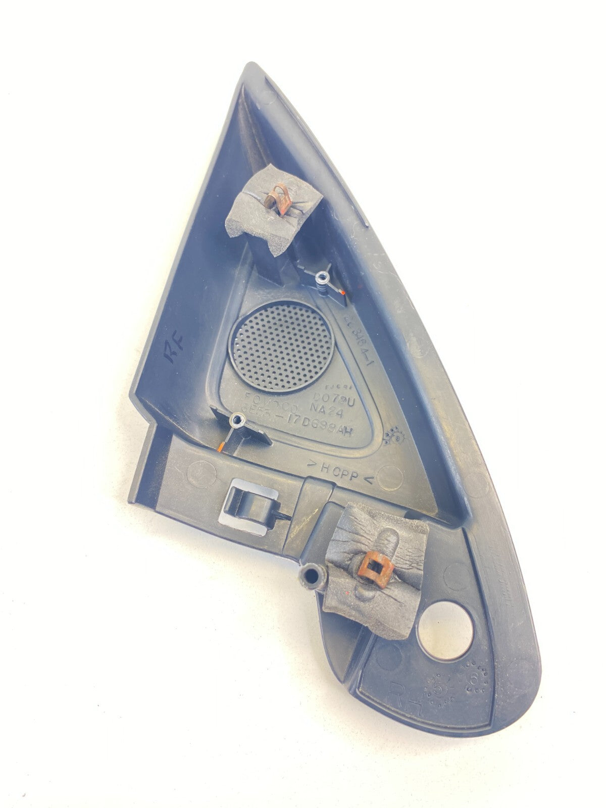 06-12 Ford Fusion Front Right Passenger Tweeter Cover Trim Corner 6E53-17D698