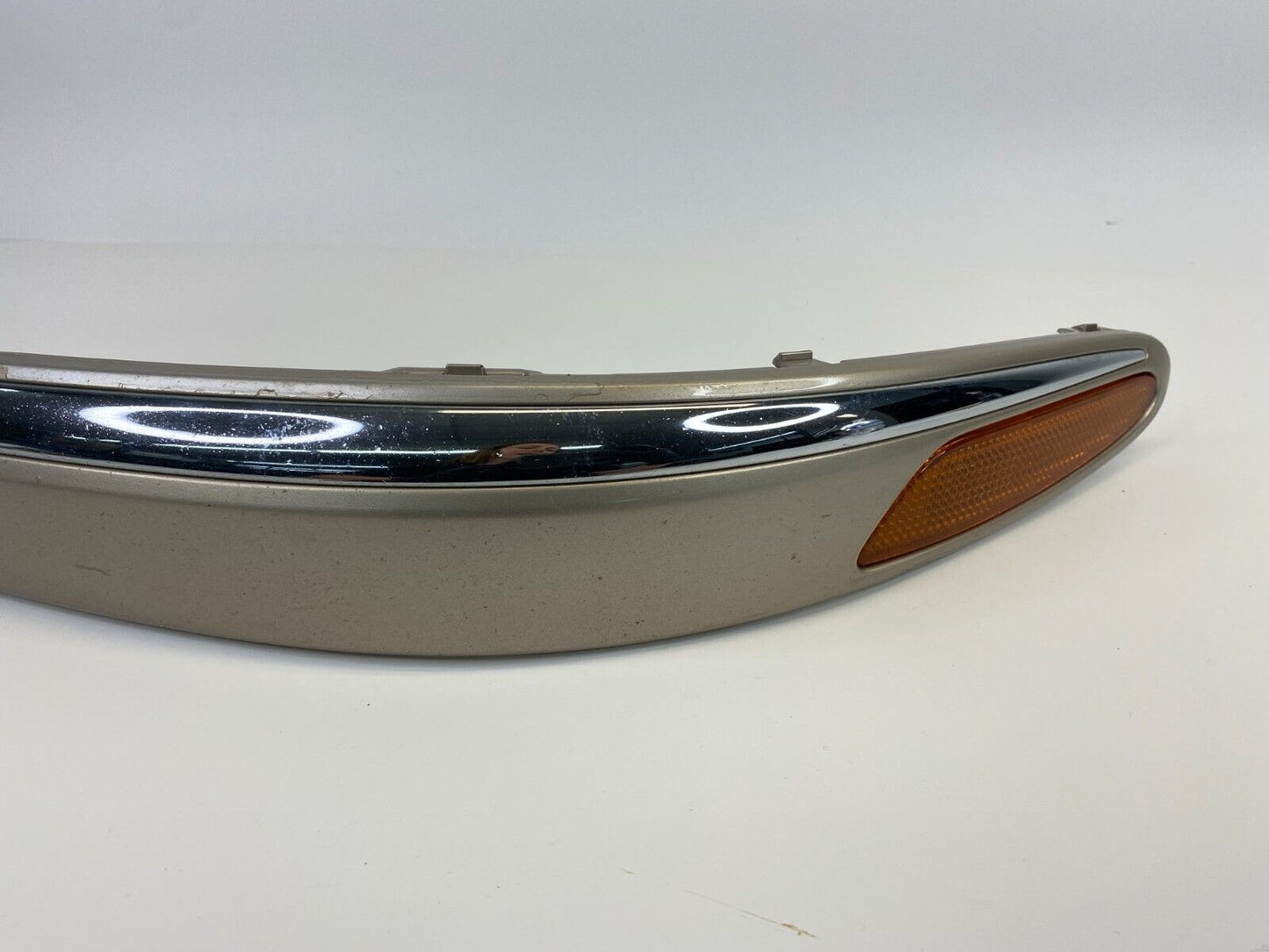 03-06 Mercedes-Benz E500 Front Left Driver Bumper Strip w/ Side Marker Light OEM