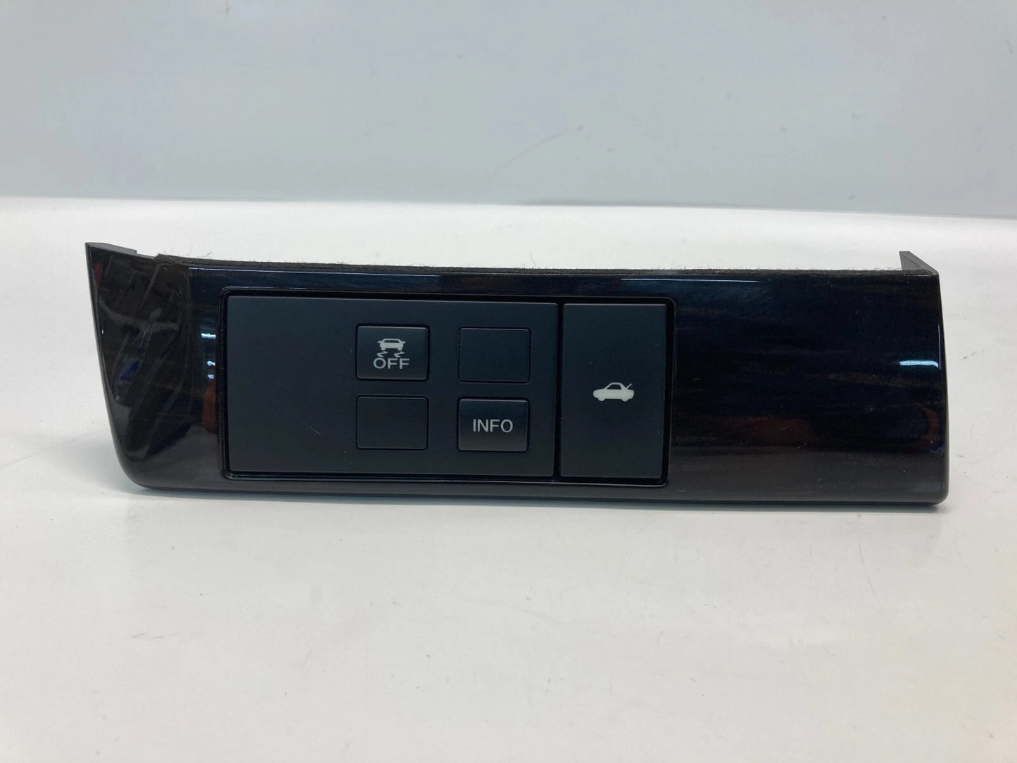 11-13 MAZDA 6 INFO TRUNK RELEASE OPENER SWITCH BUTTON TRIM BEZEL GEJ266170 OEM