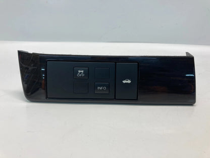11-13 MAZDA 6 INFO TRUNK RELEASE OPENER SWITCH BUTTON TRIM BEZEL GEJ266170 OEM