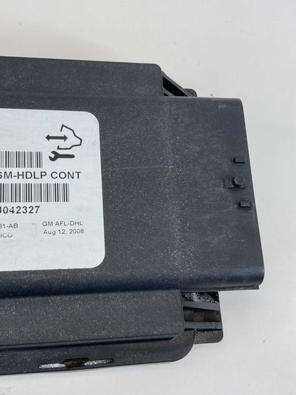 2009 09 Cadillac CTS Headlight Head Lamp Leveling Control Module 25972002 OEM