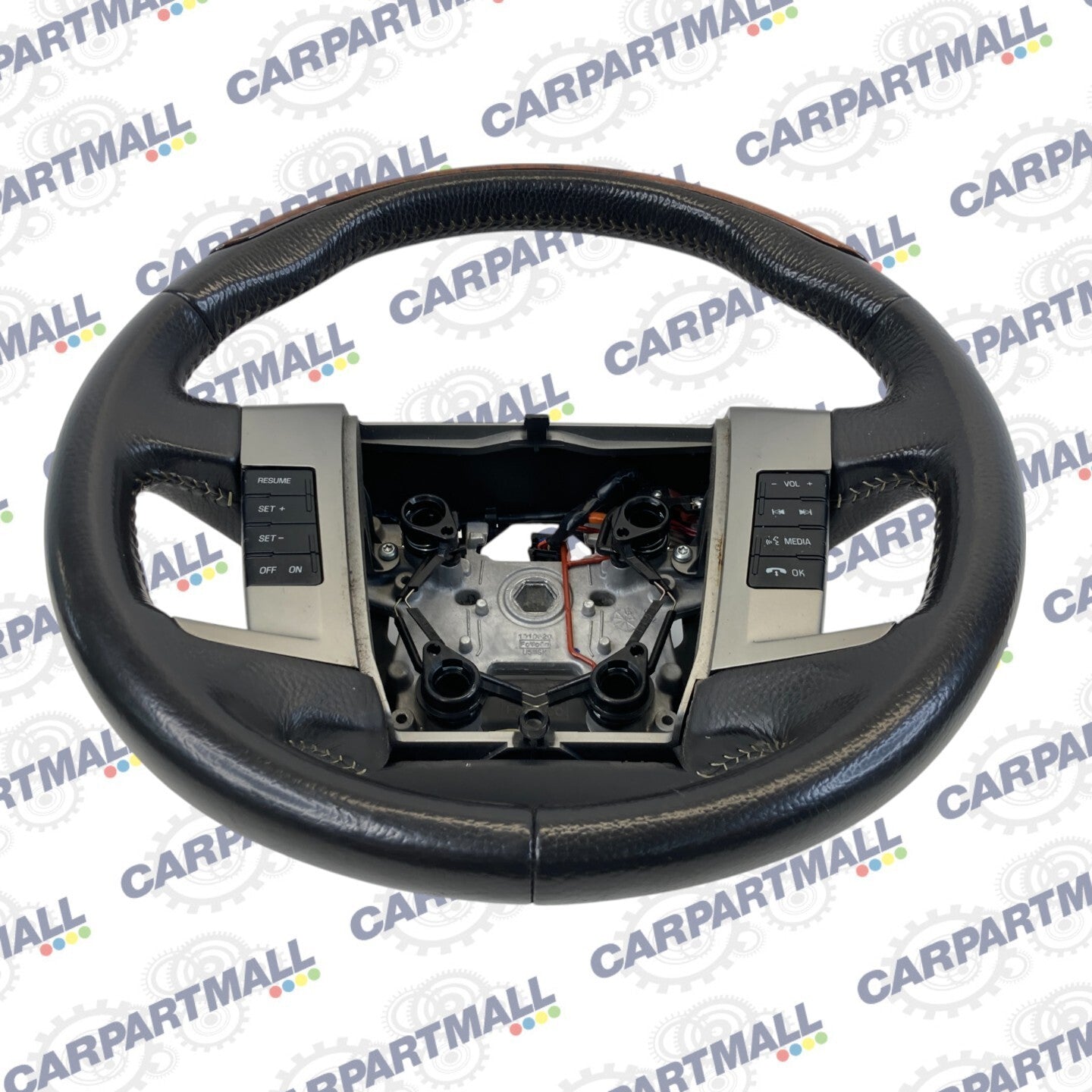 09-12 Ford Flex Steering Wheel w/ Cruise Phone Control & Wood Trim 8A83-3F563