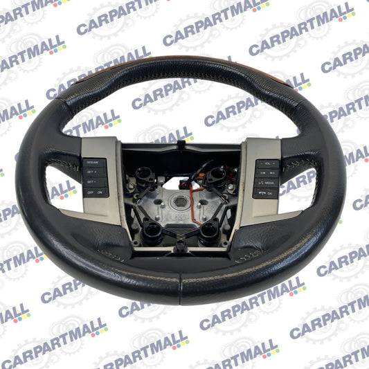 09-12 Ford Flex Steering Wheel w/ Cruise Phone Control & Wood Trim 8A83-3F563