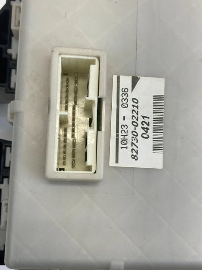 2009-2013 TOYOTA COROLLA 1.8L A/T INTERIOR FUSE RELAY FUSE BOX BLOCK 82730-02210