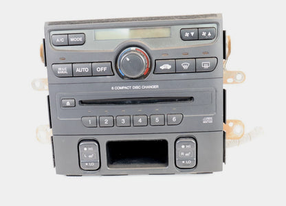 03-05 HONDA PILOT DASH AC CLIMATE CONTROL CD PLAYER RECEIVER & SEAT SWITCH PANEL