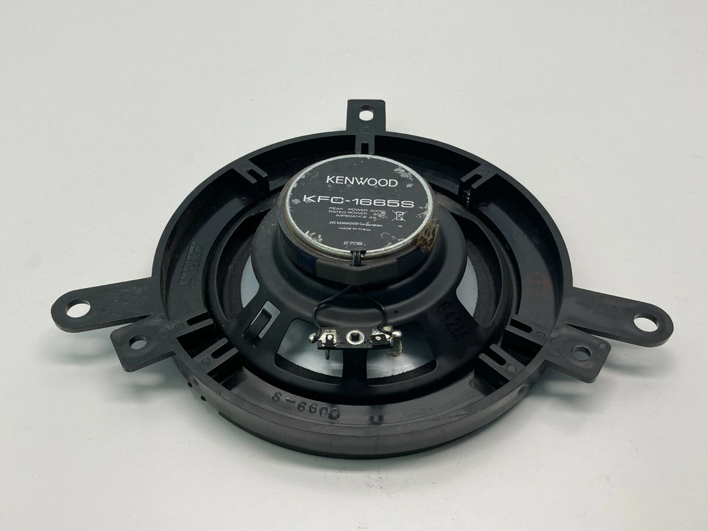 2007 NISSAN VERSA REAR LEFT DOOR AUDIO SPEAKER KENWOOD OEM FACTORY KFC-1665S