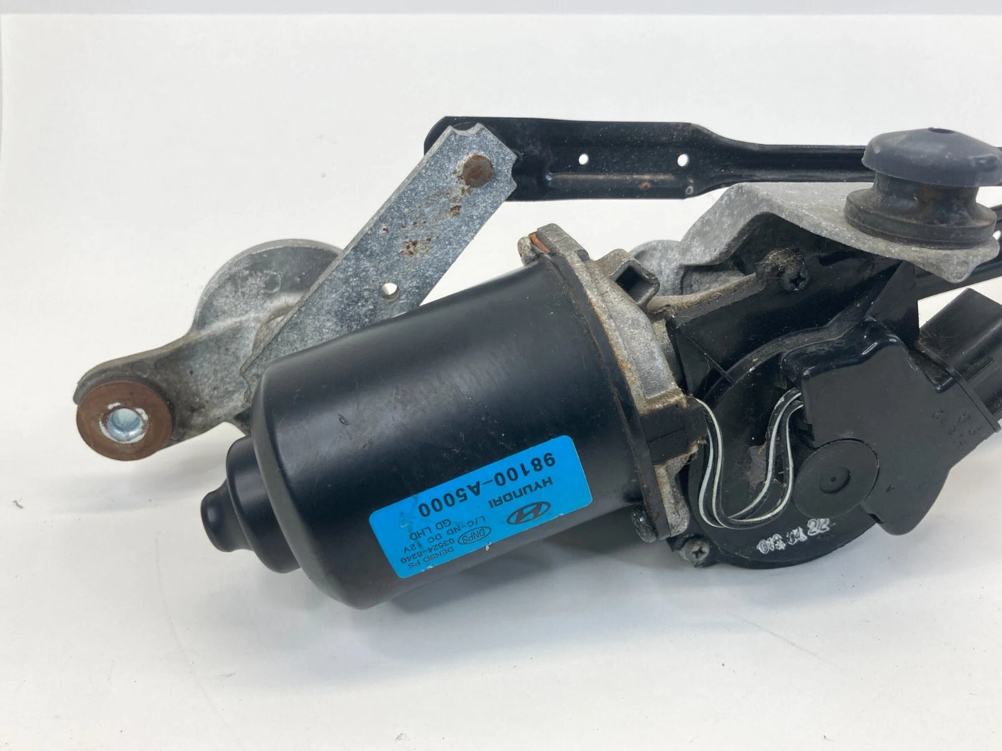 13-17 HYUNDAI ELANTRA GT FRONT WINDSHIELD WIPER MOTOR LINKAGE 98100-A5000 OEM