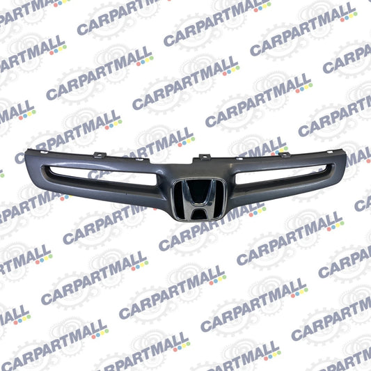 03-05 HONDA ACCORD FRONT UPPER BUMPER GRILL GRILLE W/ EMBLEM 71120-SDA OEM