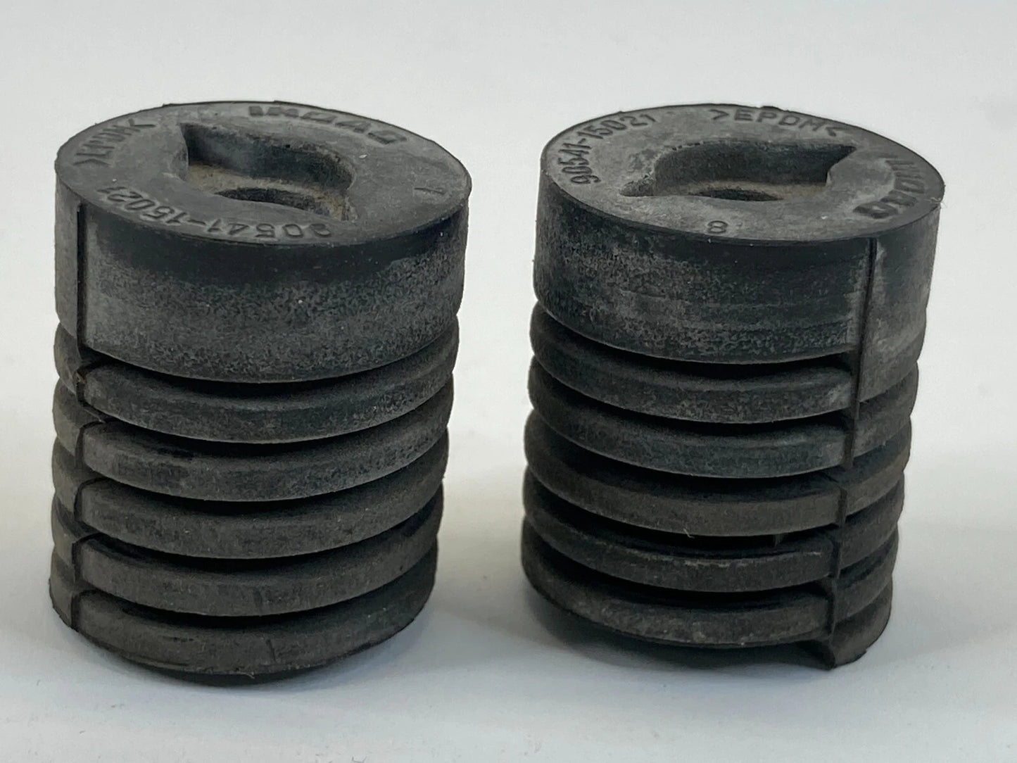 2004-2009 TOYOTA PRIUS FRONT HOOD BUMPER RUBBER STOP BUFFER PAIR 90541-15021 OEM