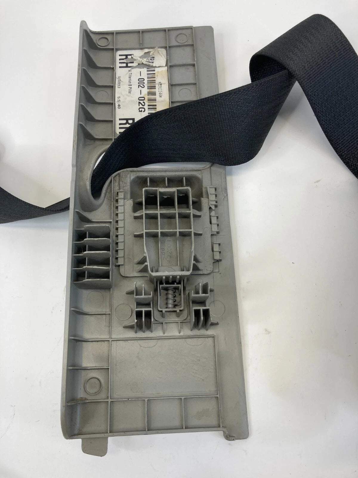 11-16 CHEVY CRUZE FRONT RIGHT PASSENGER SEAT BELT RETRACTOR W/ COVER 616263500D