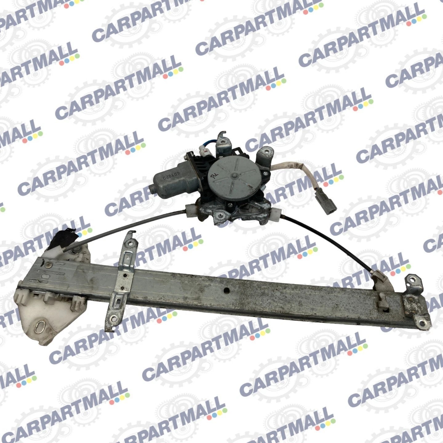 2007 2008 HONDA FIT REAR LEFT SIDE BACK DOOR POWER WINDOW REGULATOR W MOTOR OEM