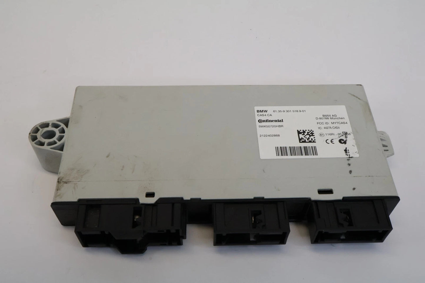 2011-2016 BMW 528I 535I CAS4 COMFORT ACCESS CONTROL MODULE UNIT 61359301518 OEM
