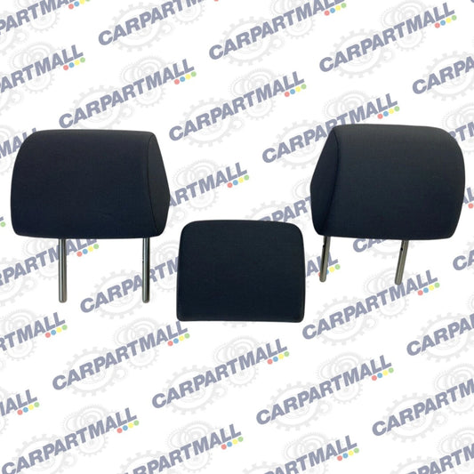 2005-2010 VW VOLKSWAGEN JETTA SEDAN REAR BACK SEAT HEADREST HEAD REST SET 3 PCS