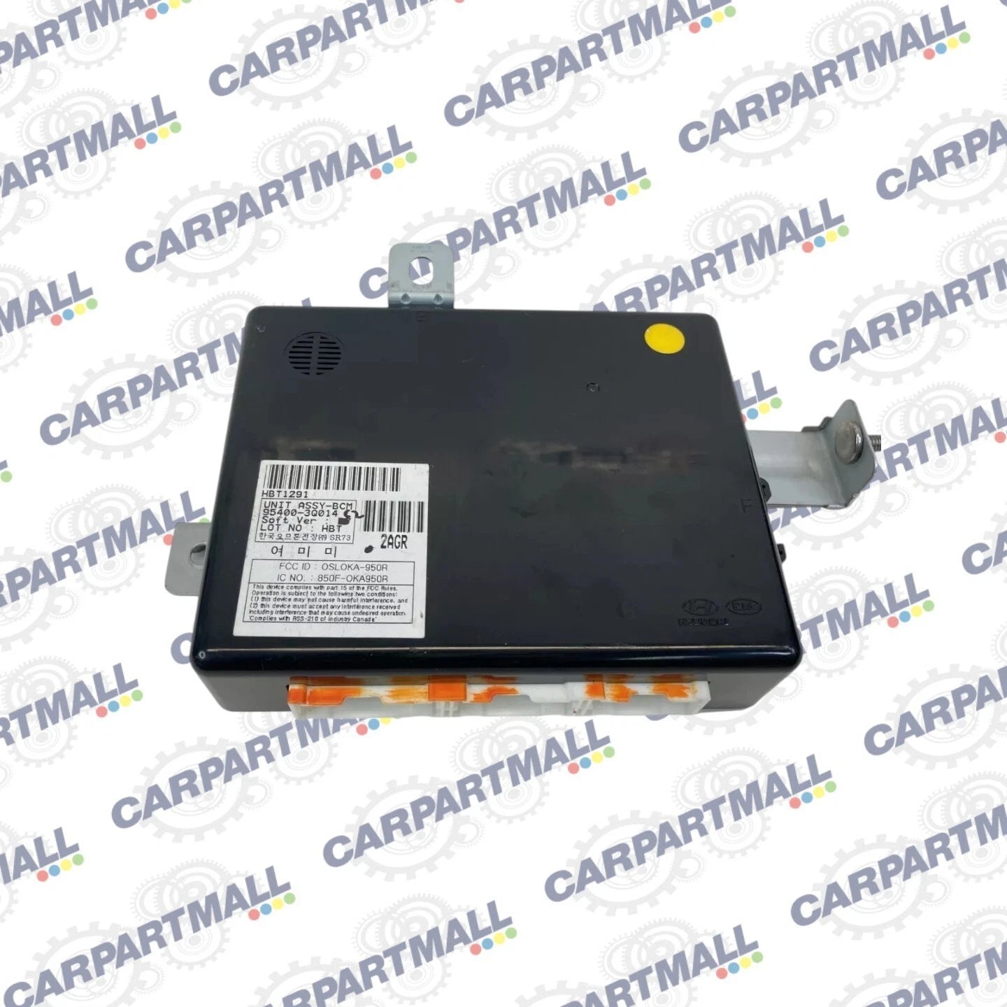 2012 2013 HYUNDAI SONATA 2.4L L4 BODY CONTRO MODULE COMPUTER UNIT 95400-3Q01 OEM