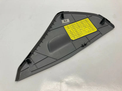 2006-2010 KIA OPTIMA LEFT DRIVER SIDE DASH FUSE BOX COVER DOOR TRIM PANEL GRAY