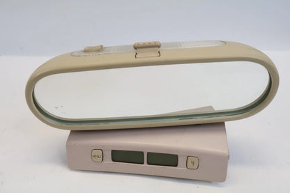 03-10 VW BEETLE CONV INTERIOR REAR VIEW MIRROR W DIGITAL CLOCK 1Y0-857-511-AL