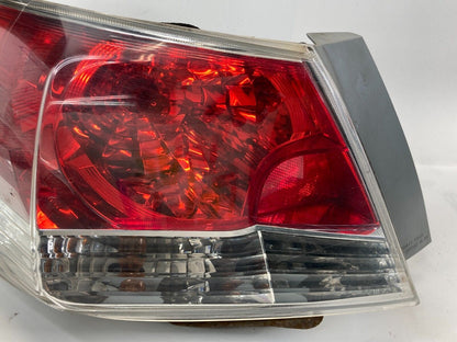 2008-2012 Honda Accord SEDAN Rear Left Side Tail Light Lamp Taillight Assembly