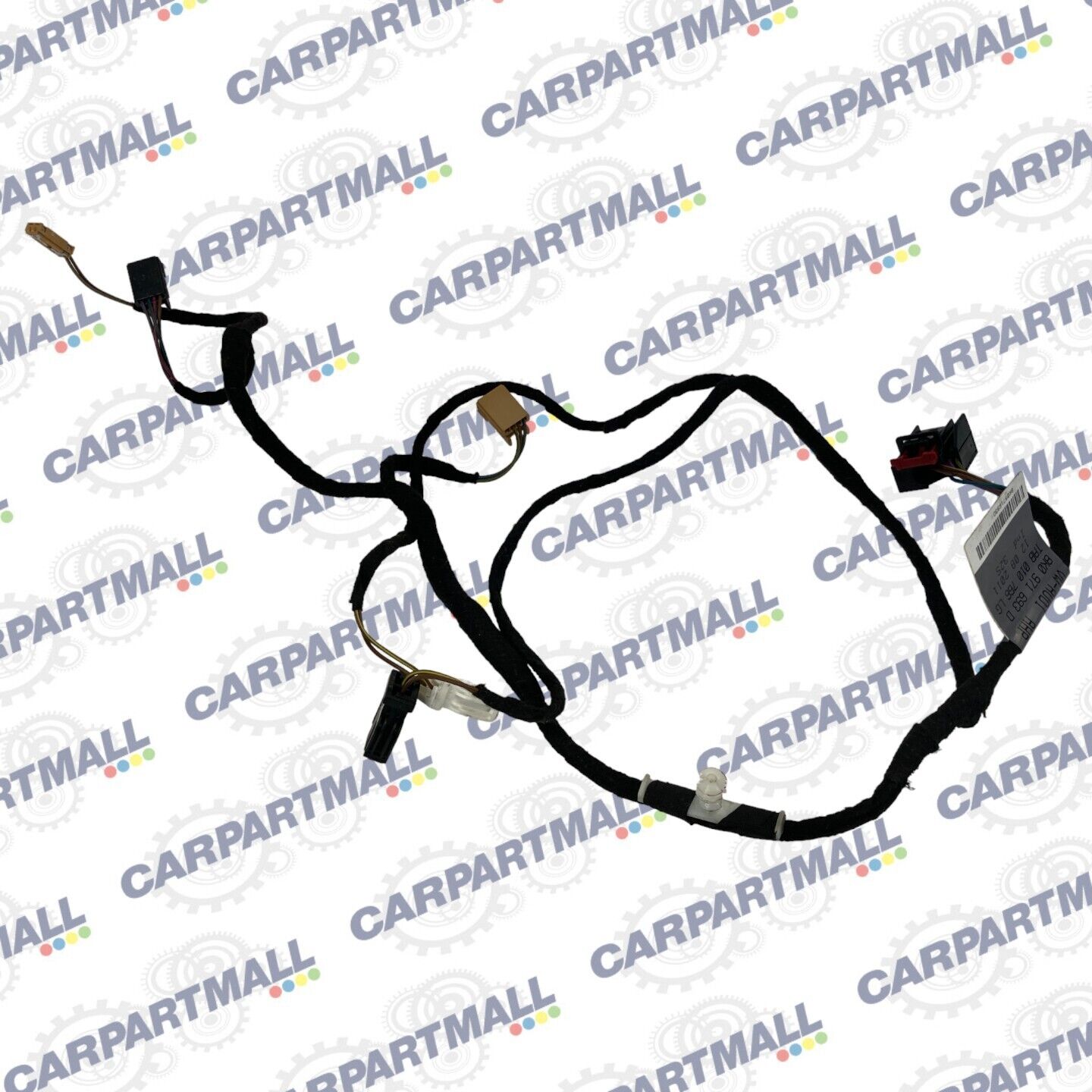 2013 13 Audi A4 Sedan Rear Left Door Wire Wiring Harness 8K0-971-693-D OEM