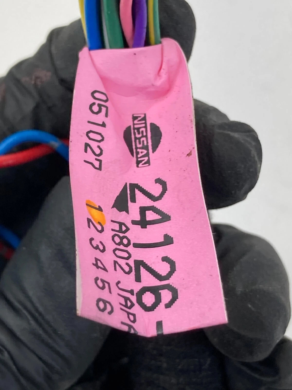 2003-2007 NISSAN MURANO REAR LEFT SIDE DOOR WIRE WIRING HARNESS 24126-CB803
