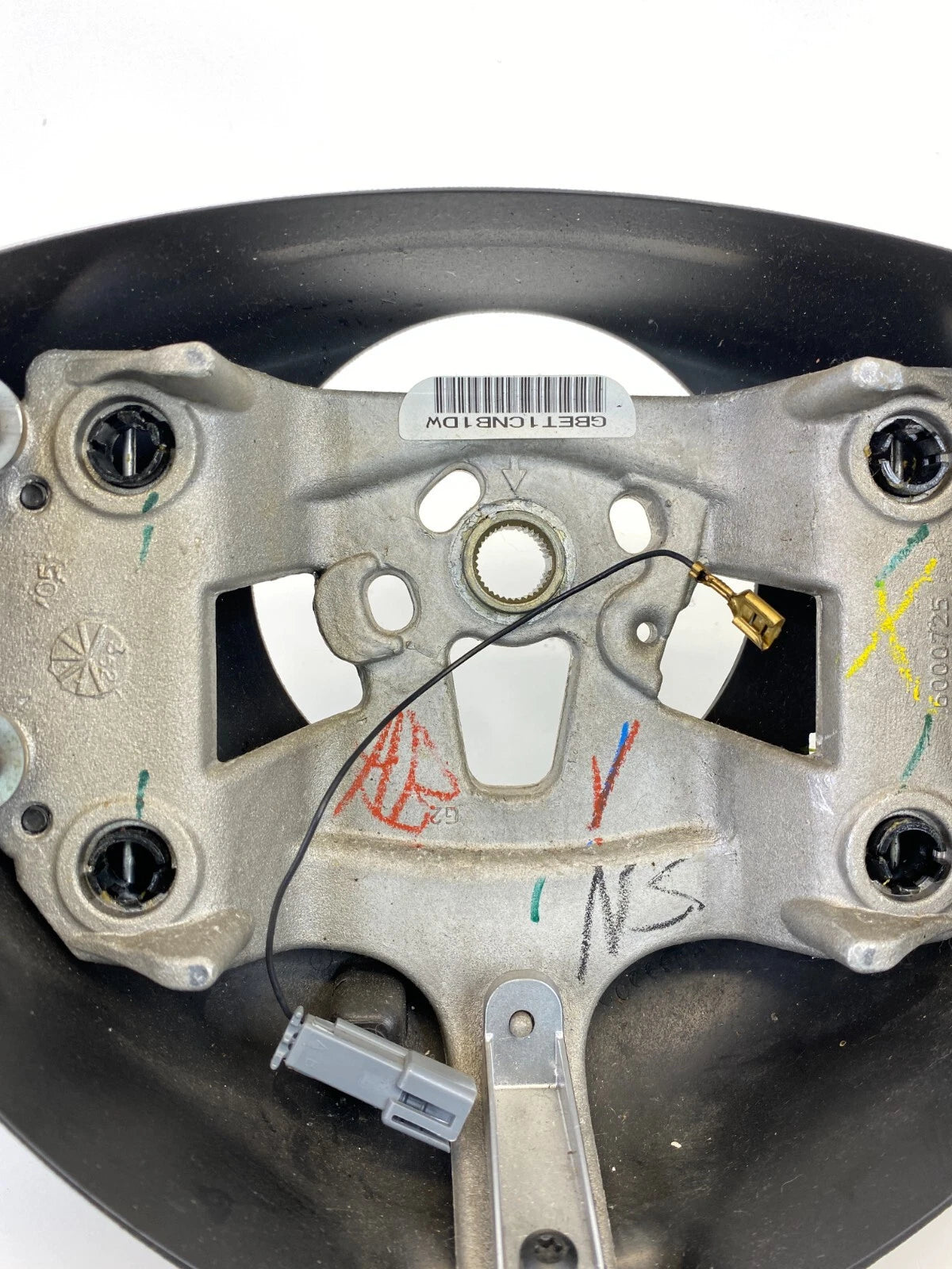 2006-2008 PONTIAC GRAND PRIX LEFT SIDE STEERING WHEEL ASSEMBLY OEM