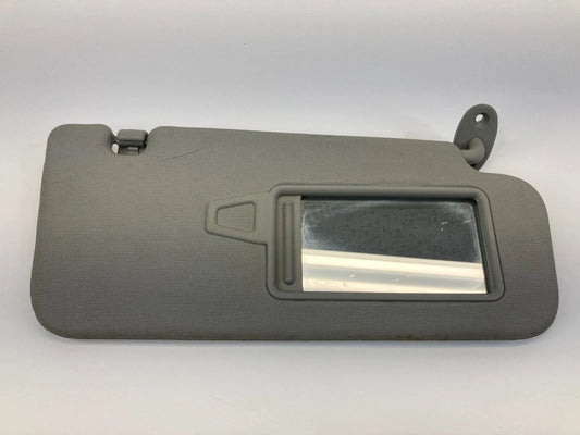 2010-2013 KIA FORTE W/O SUNROOF RIGHT PASSENGER SIDE SUNVISOR SUN VISOR GRAY OEM