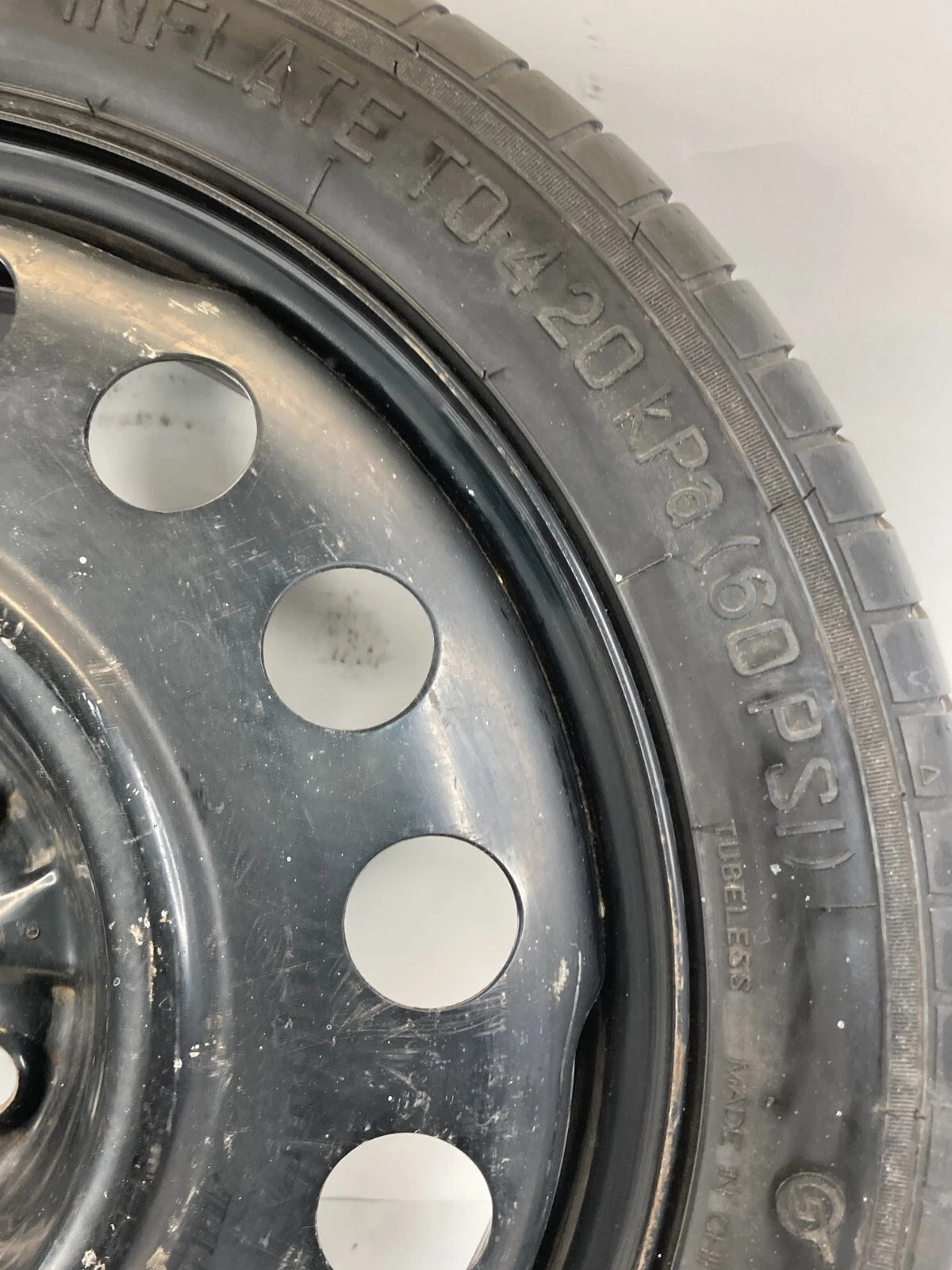 10-17 TERRAIN EQUINOX EMERGENCY SPARE TIRE RIM WHEEL COMPACT DONUT T145/70R17