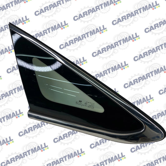 2015-2019 Hyundai Sonata Rear Left Back Quarter Window Glass E443R-000183 OEM
