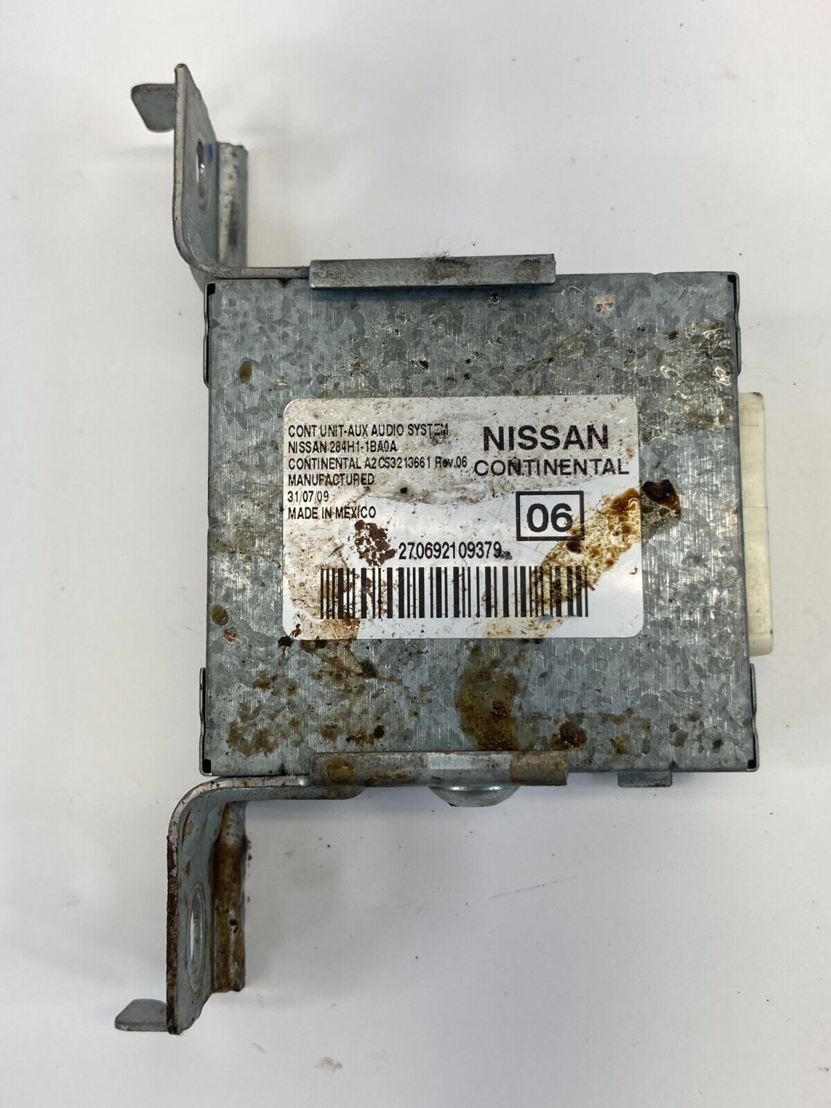 2009 2010 Nissan Murano Aux Auxiliary Audio Computer Control Module 284H1-1BA0A