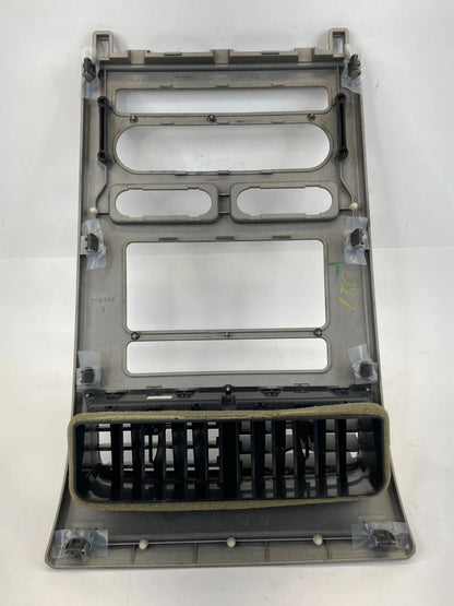 2007-2010 LINCOLN MKX DASH RADIO CLIMATE CONTROL PANEL BEZEL TRIM W/ AIR VENT