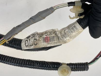 2002 2003 ACURA TL REAR RIGHT SIDE BACK DOOR HARNESS WIRE WIRING 32753-S0K OEM