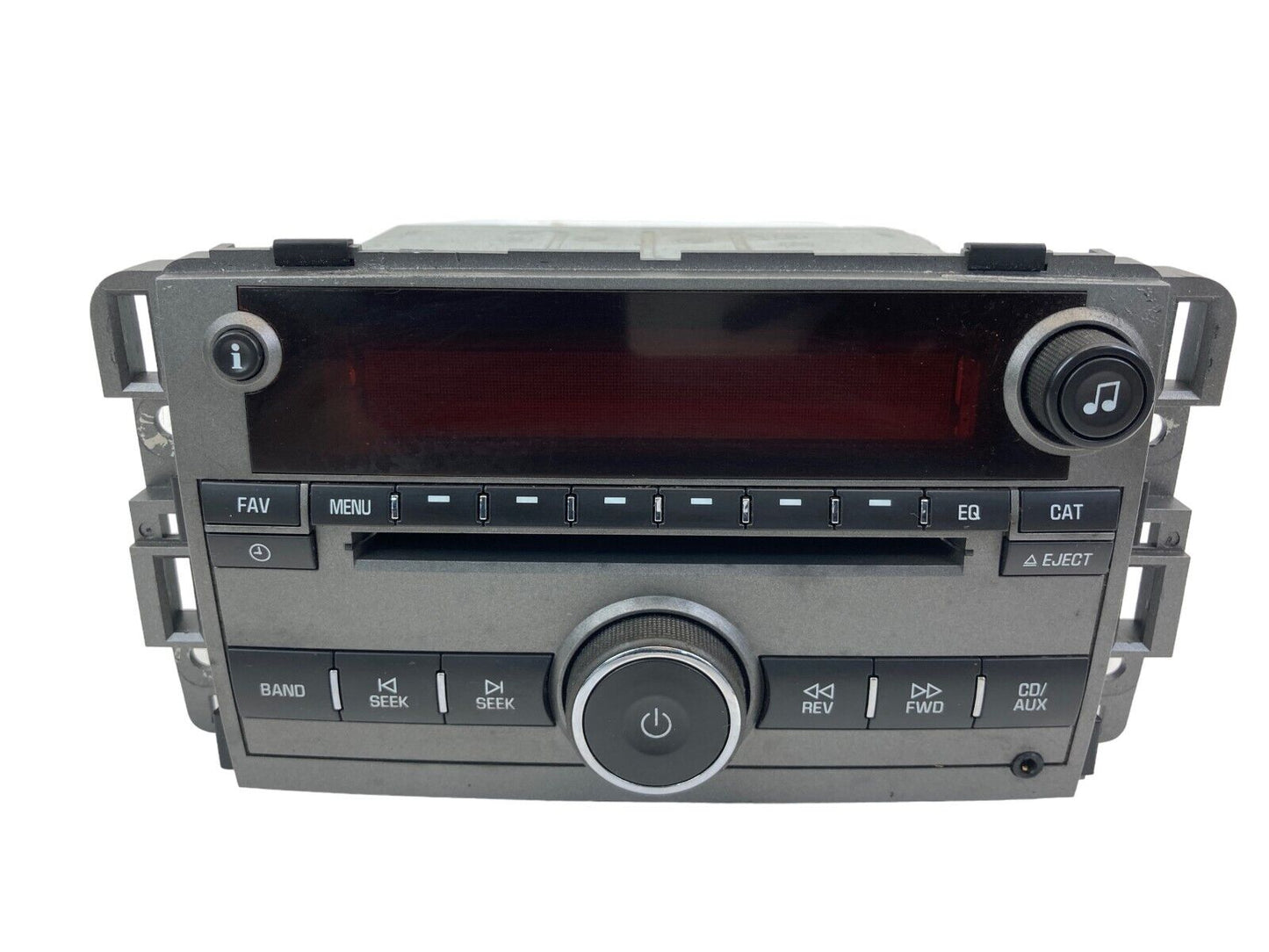 2009 09 Radio Radio AM/FM Stereo MP3 CD Player Receiver Unit 20790696 OEM