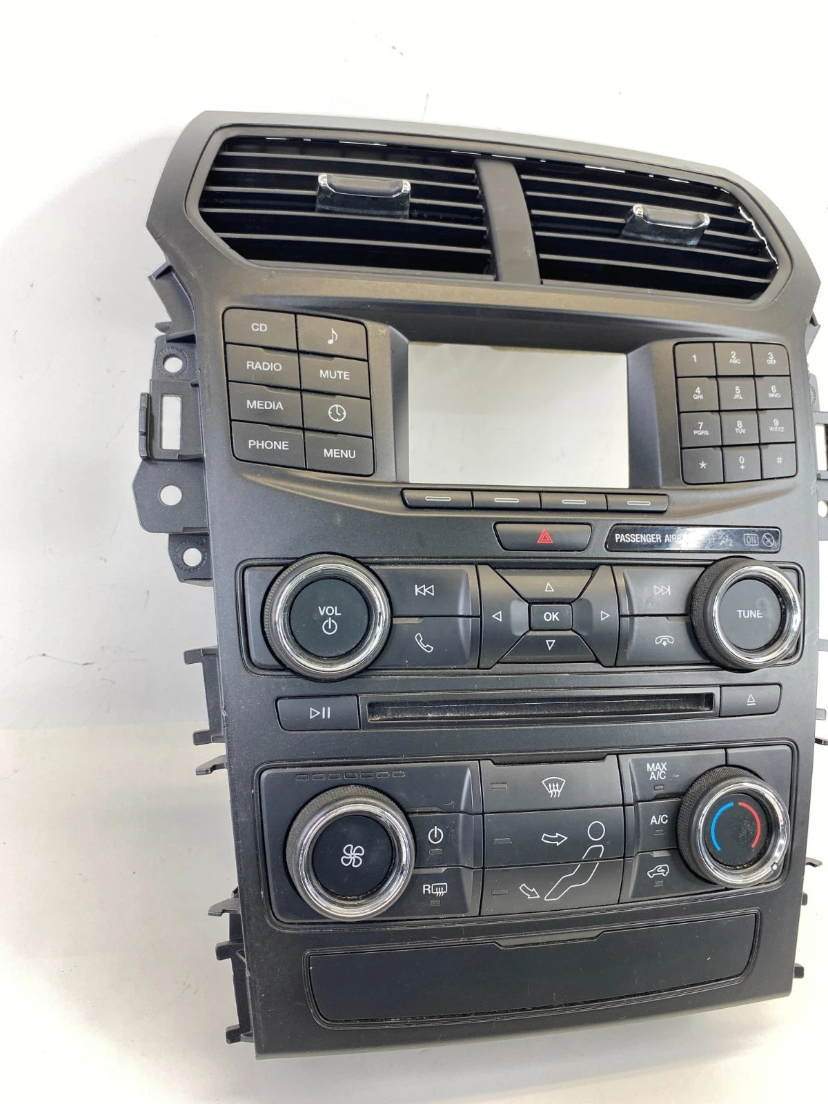2016-2019 FORD EXPLORER RADIO & CLIMATE CONTROL PANEL ASSY JB5T-18A802-BD