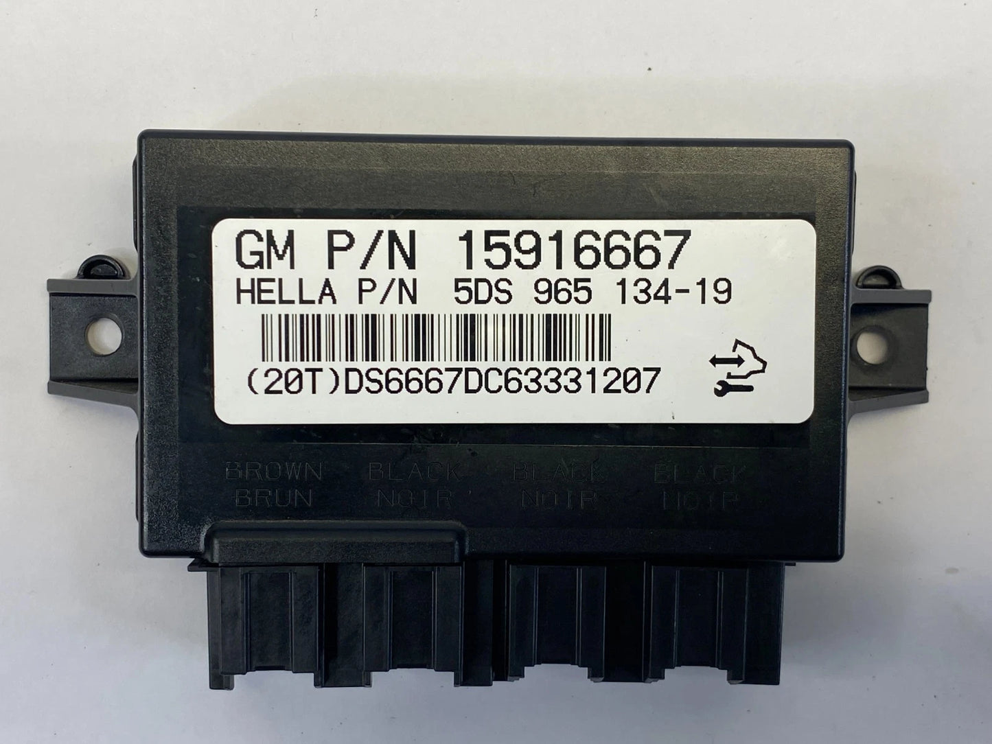 2007-2009 PONTIAC TORRENT CHEVY EQUINOX HEATED SEAT CONTROL MODULE OEM 15916667