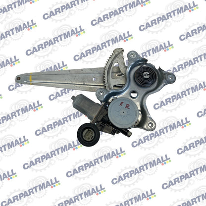 2007-2009 LEXUS RX350 REAR RIGHT DOOR WINDOW REGULATOR MOTOR 85710-0E010 OEM