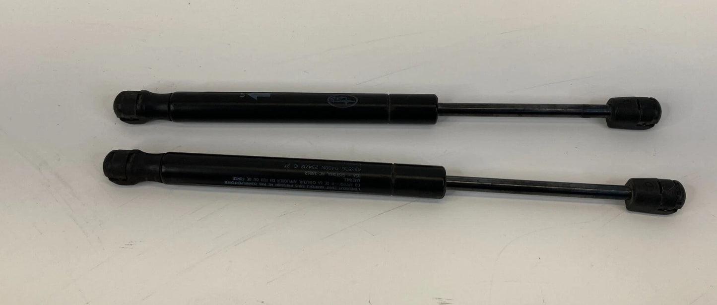 2010-2014 SUBARU LEGACY REAR LIFTGATE SHOCK STRUT SUPPORT SET PAIR 57522AJ0 OEM