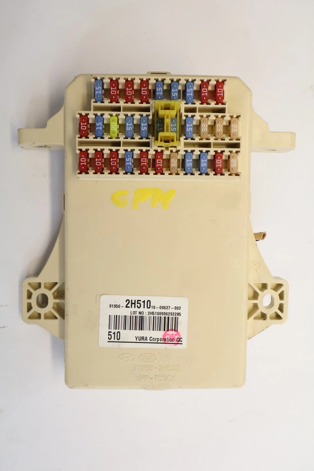 2006-2010 HYUNDAI ELANTRA FRONT LEFT CABIN FUSE PANEL JUNCTION BLOCK 91950-2H510