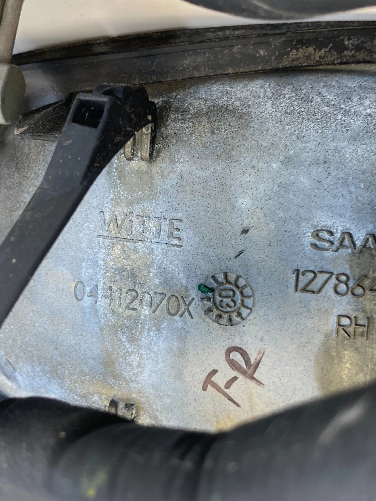 2003-2006 SAAB 9-3 FRONT RIGHT EXTERIOR DOOR HANDLE PASSENGER SIDE 12786424 OEM